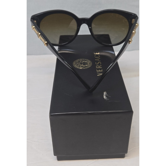 VERSACE VE4294 GB1/T5 MEDUSA POLARIZED Gloss Black/ Gold AUTHENTIC MOD.4294 main image 5